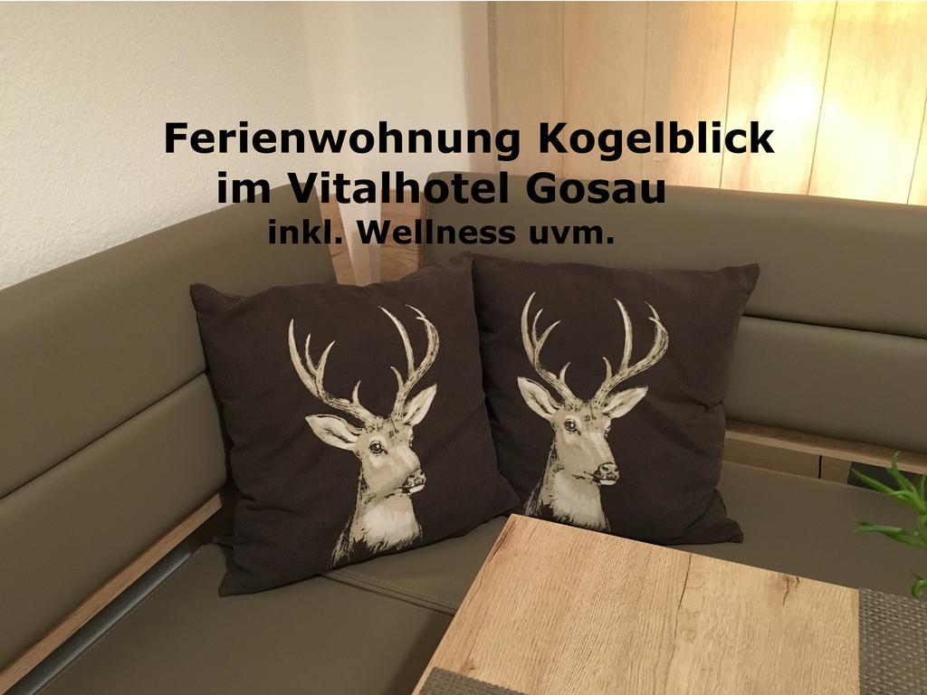 Ferienwohnung Kogelblick ゴーザウ エクステリア 写真
